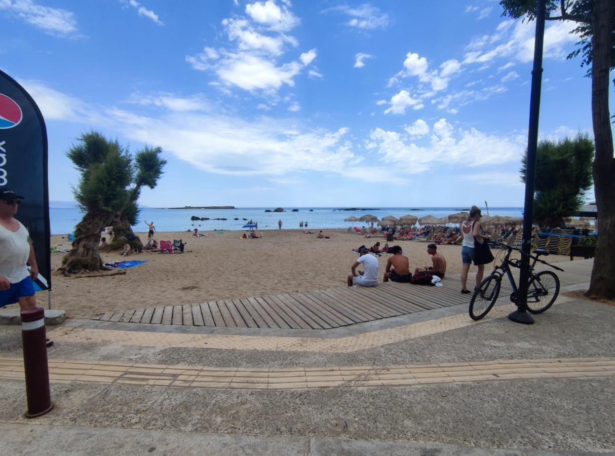 Steps From The Beach Aprt Chrissi Akti Chania Exterior foto