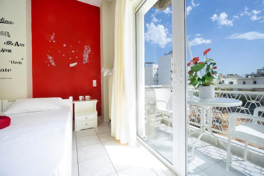 Steps From The Beach Aprt Chrissi Akti Chania Exterior foto