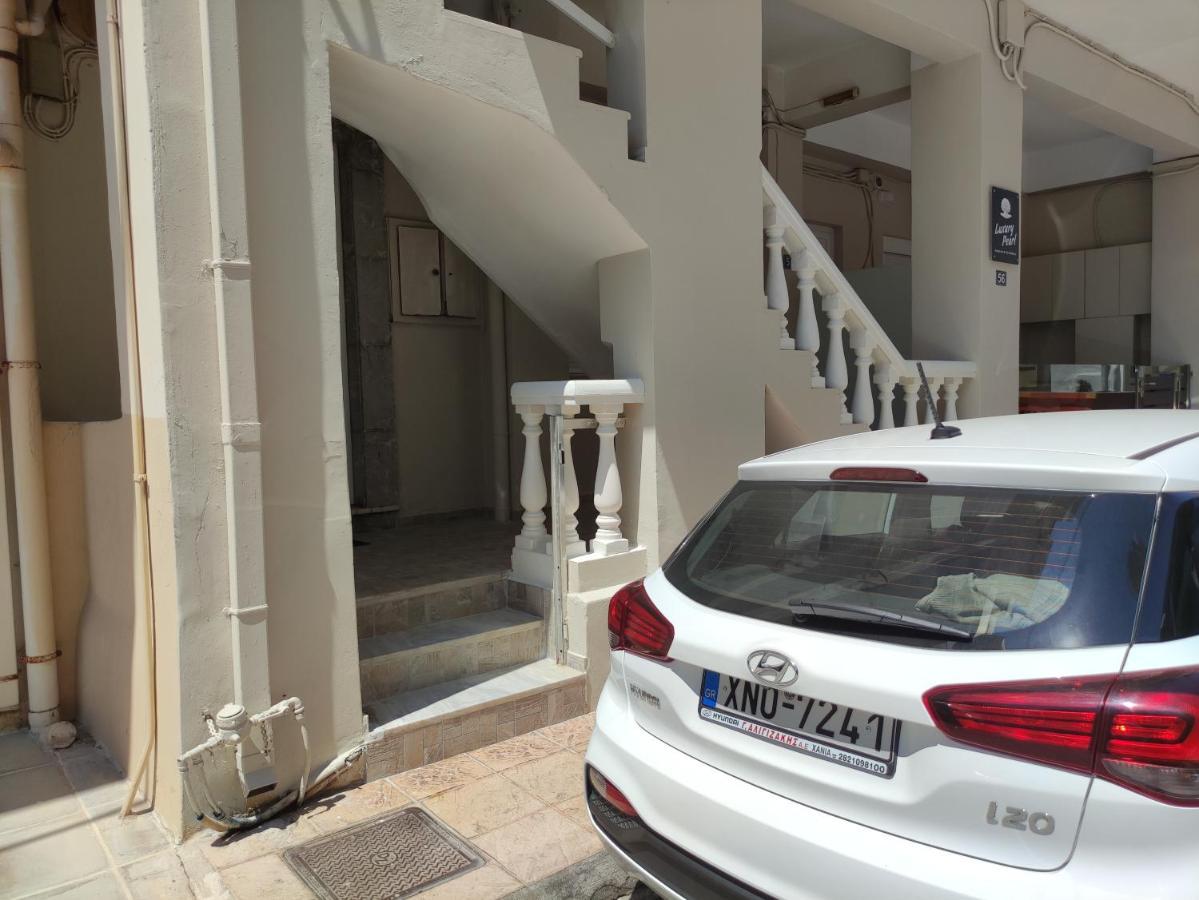 Steps From The Beach Aprt Chrissi Akti Chania Exterior foto